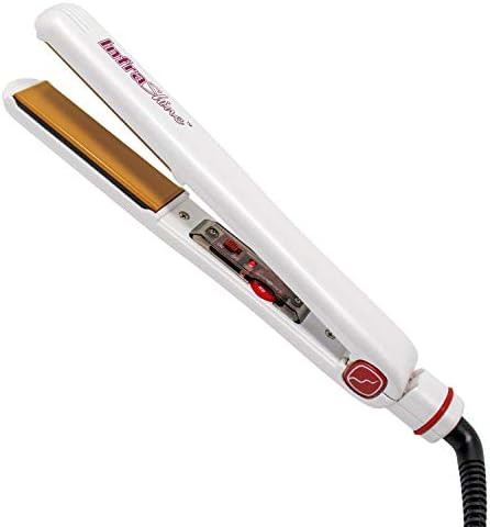 White infrared professional flat iron