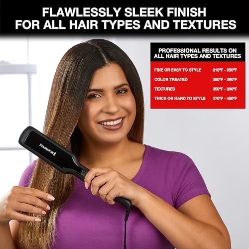 Professional wide anti static straightener — photo 3