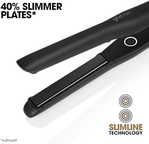 Mini black ceramic flat iron — photo 5