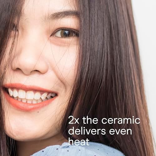 Double ceramic flat iron with 1.5 inch plates — photo 5