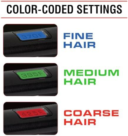 Professional wide plate ceramic hair iron — photo 3