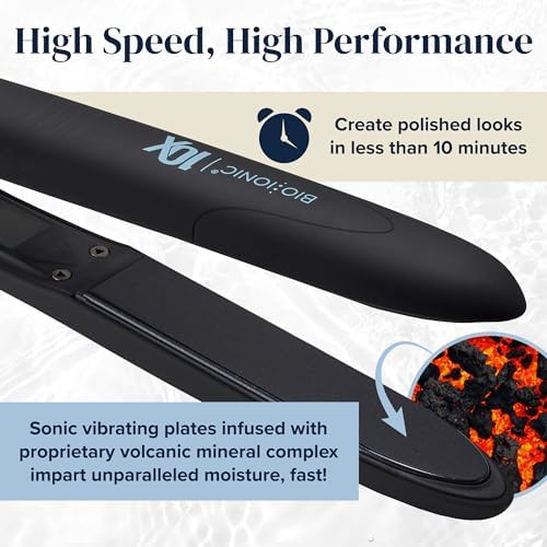 Ten x moisturizing styling flat iron — photo 4
