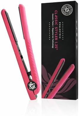 Classic pink ceramic dual voltage iron