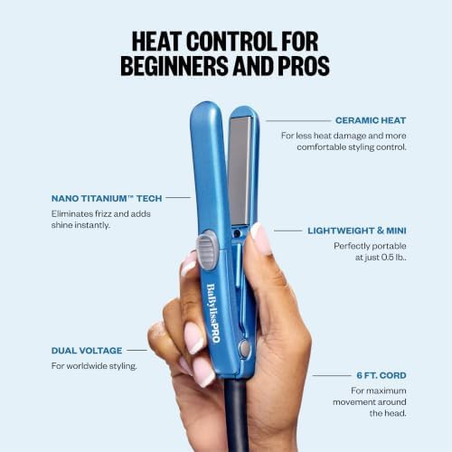 Mini traveler half inch flat iron — photo 5