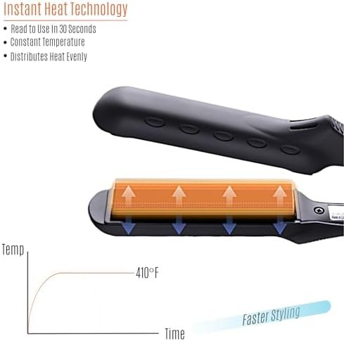Mini ceramic pencil thin flat iron — photo 3