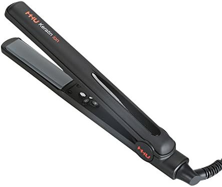 Black keratin ion ceramic flat iron