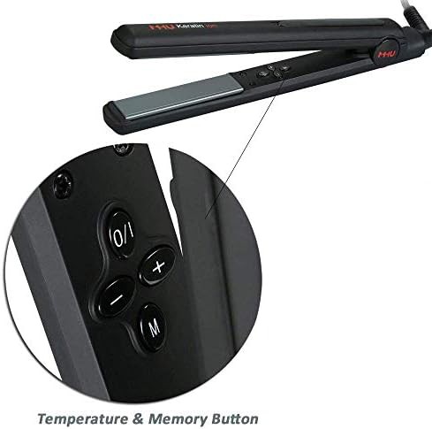 Black keratin ion ceramic flat iron — photo 5