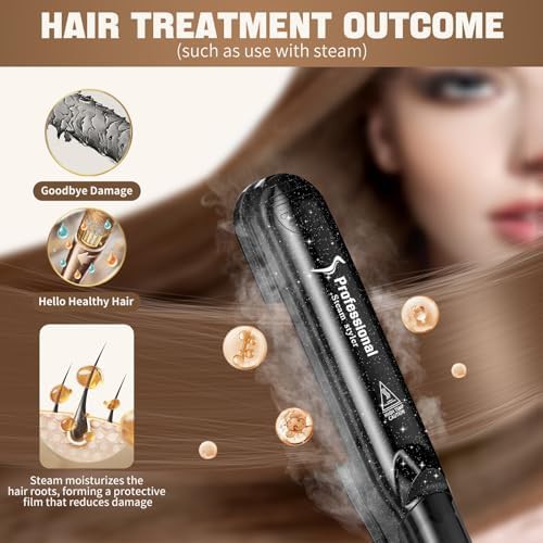 Upgraded Steam Ceramic Straightening Iron — photo 3