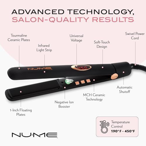 Tourmaline ceramic iron with infrared light — photo 3
