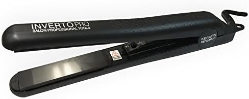 Black high gloss ceramic flat iron 1 in — photo 4