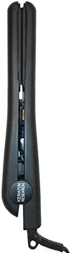 Black high gloss ceramic flat iron 1 in — photo 5