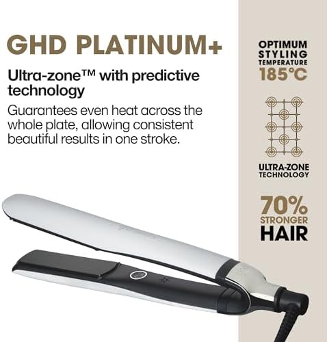 White one inch platinum plus styler — photo 4