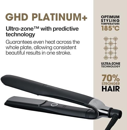 Black one inch platinum plus styler — photo 5