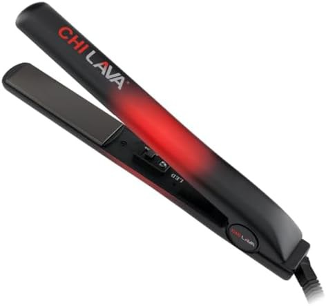 Volcanic lava ceramic one inch iron