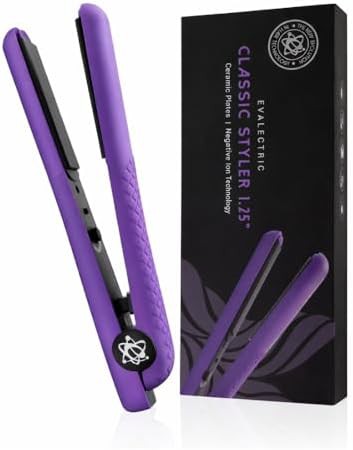 Purple ceramic dual voltage styler