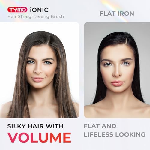 Purple ionic one step hair straightening brush — photo 5