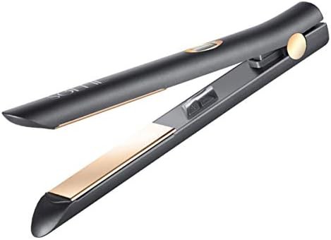 Soleil rose gold infrared flat iron