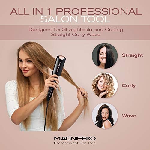 Wide plate titanium infrared flat iron — photo 4