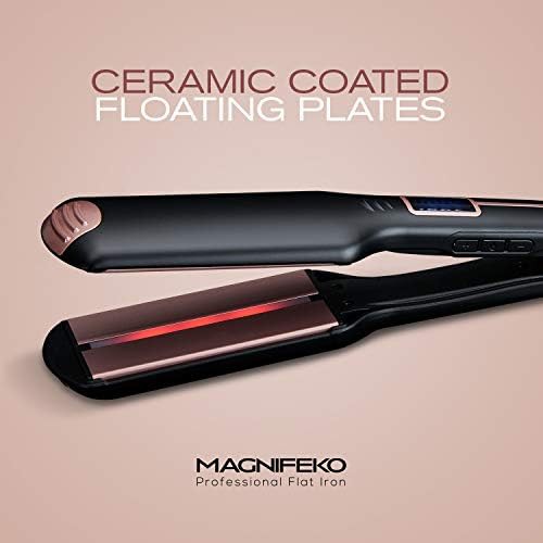 Wide plate titanium infrared flat iron — photo 5