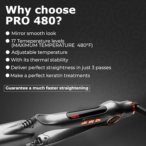Bivolt titanium pro hair straightener — photo 3