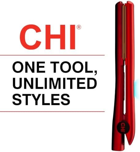 Ruby red digital ceramic hair iron — photo 4
