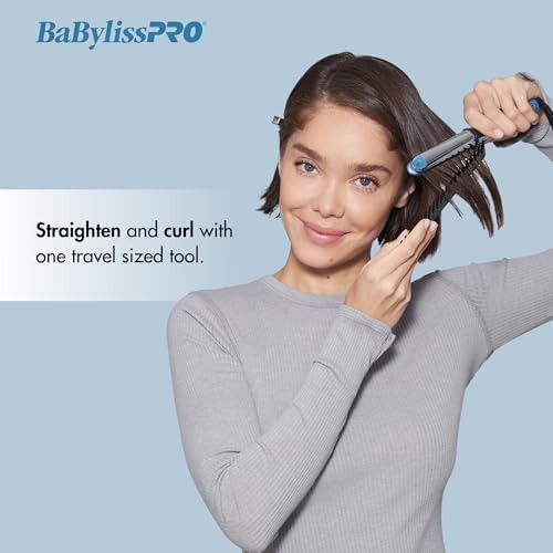 Mini nano titanium travel flat iron — photo 3