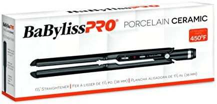 BaBylissPRO 1.5 inch porcelain ceramic flat iron — photo 3