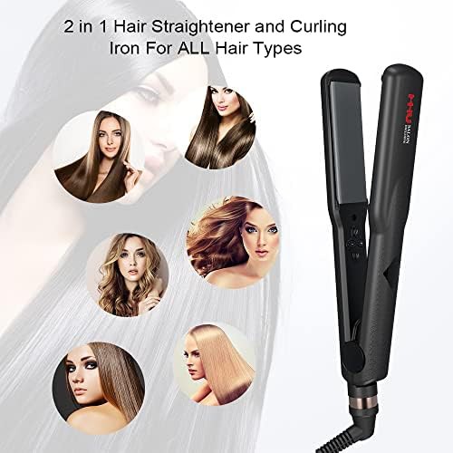 MHU professional ceramic ionic flat iron — photo 5