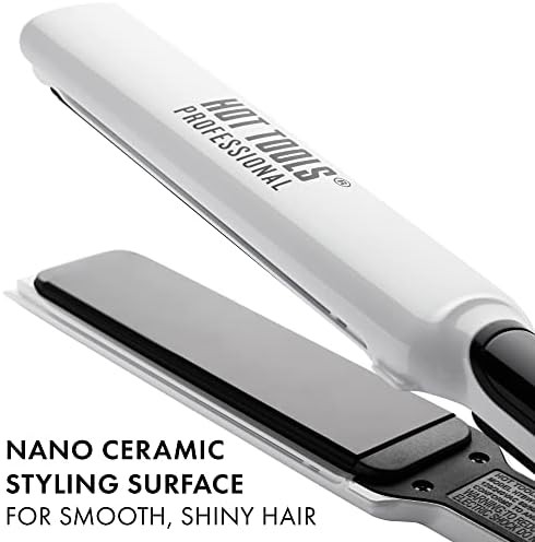 Nano ceramic wide hair straightener — photo 4