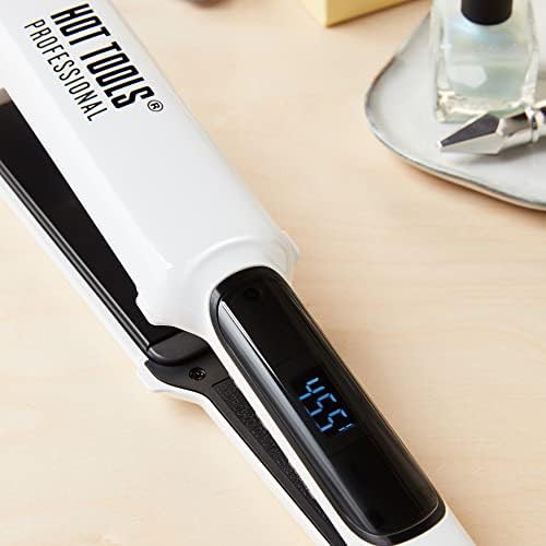 Nano ceramic wide hair straightener — photo 5
