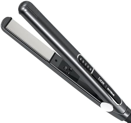 Slim titanium professional straightener