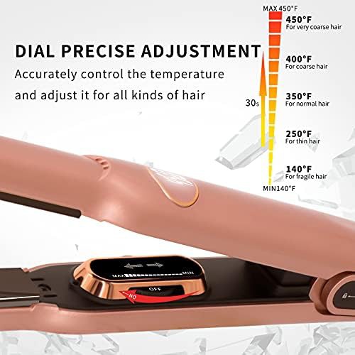 Mini tourmaline ceramic flat iron — photo 5