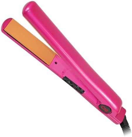 Pure pink tourmaline ceramic flat iron