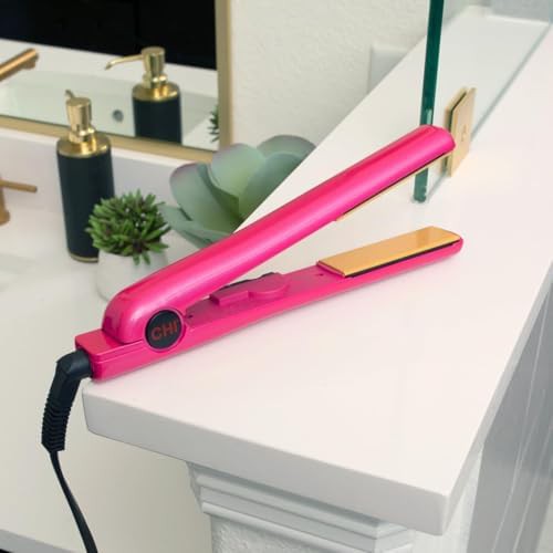 Pure pink tourmaline ceramic flat iron — photo 4