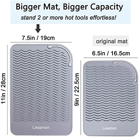 Grey heat resistant silicone mat — photo 3