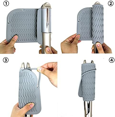 Grey heat resistant silicone mat — photo 4