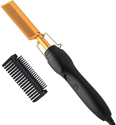 Portable ceramic flat iron and curling tool