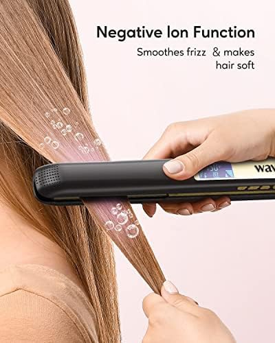 Pure titanium digital hair straightener — photo 3