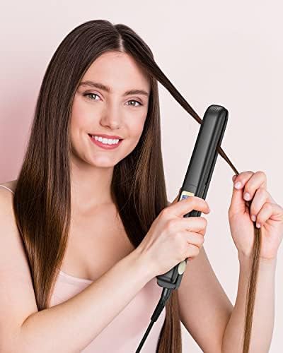 Pure titanium digital hair straightener — photo 5