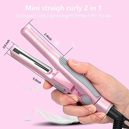 Small travel flat iron with half inch plates — photo 4