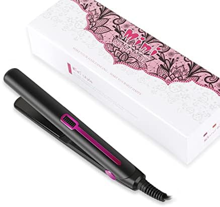 Mini ceramic flat iron for short hair