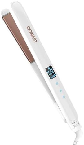 Double ceramic flat iron with travel plates