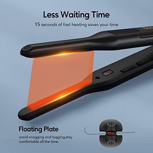 Pencil flat iron for short hair — photo 4
