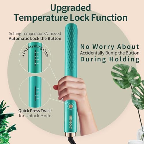 Green infrared ceramic flat iron — photo 4