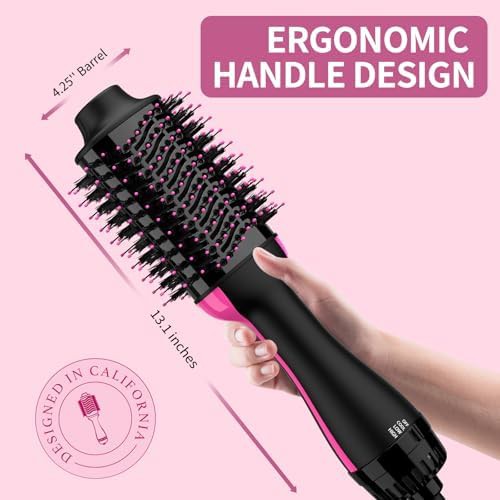 Ceramic ionic blow dryer brush — photo 5