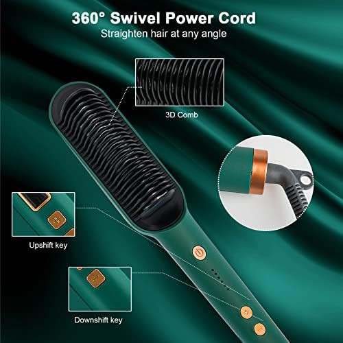 Anti scald electric hair straightening comb — photo 4