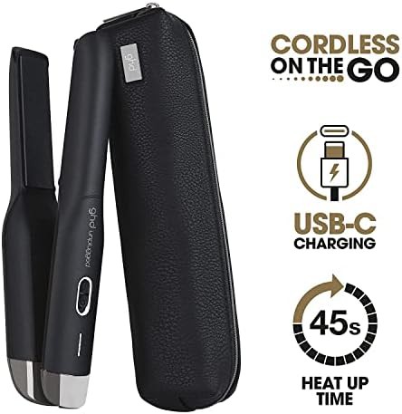 Unplugged cordless black travel flat iron — photo 5