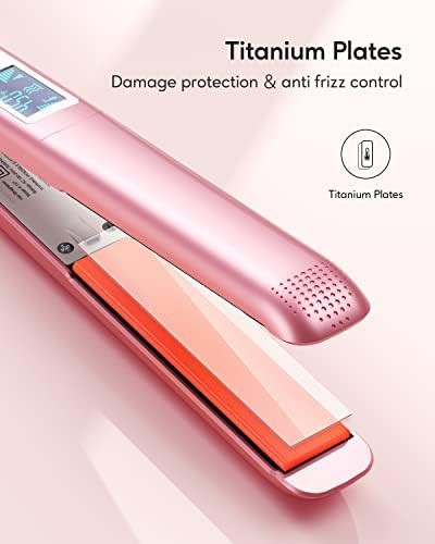 Rose gold titanium ionic flat iron — photo 3