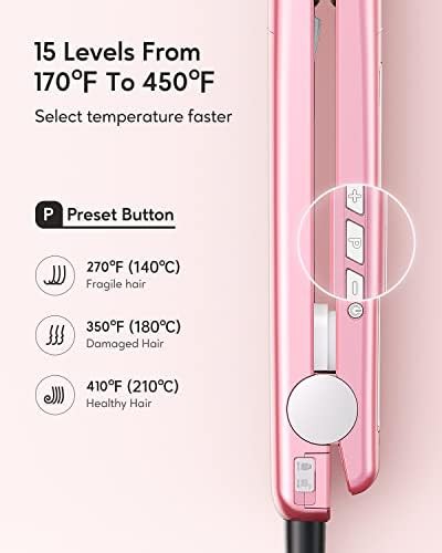 Rose gold titanium ionic flat iron — photo 4