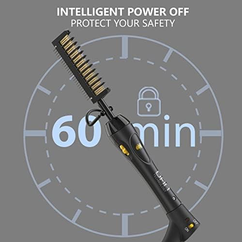 High heat electric pressing comb for natural hair — photo 4